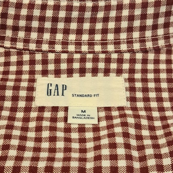 GAP Men's Medium Standard Fit Long Sleeve Heavy Weight Oxford 100% Cotton - Picture 2 of 13